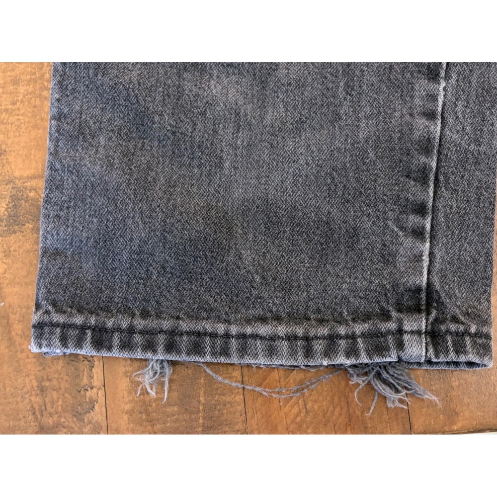 Wrangler 13MWZWK Cowboy Cut Jeans Black Mens 42x30 US Fabric Made in Mexico Y2K - Picture 11 of 11